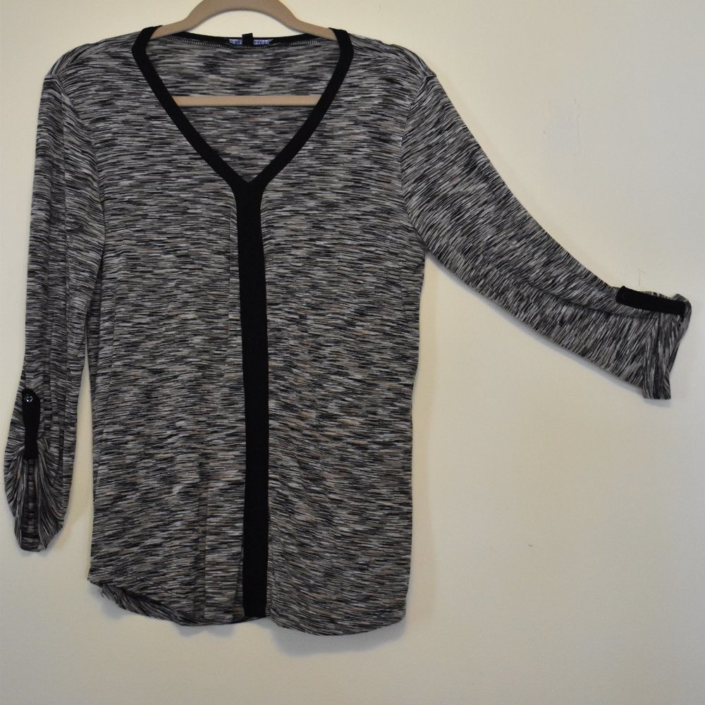 Professional V-neck blouse